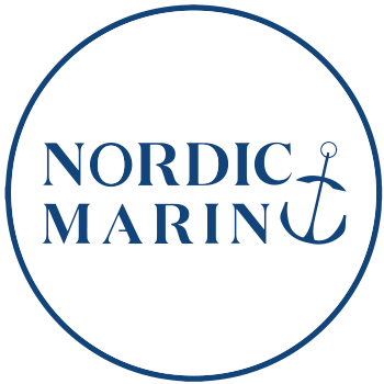 Nordic Marin logo on linkki etusivulle.