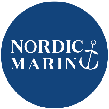 Nordic Marin logo on linkki etusivulle.